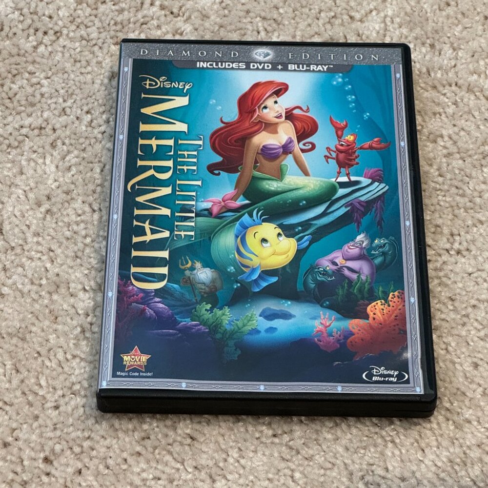 Disney's The Little Mermaid Blu-Ray & DVD Diamond Edition